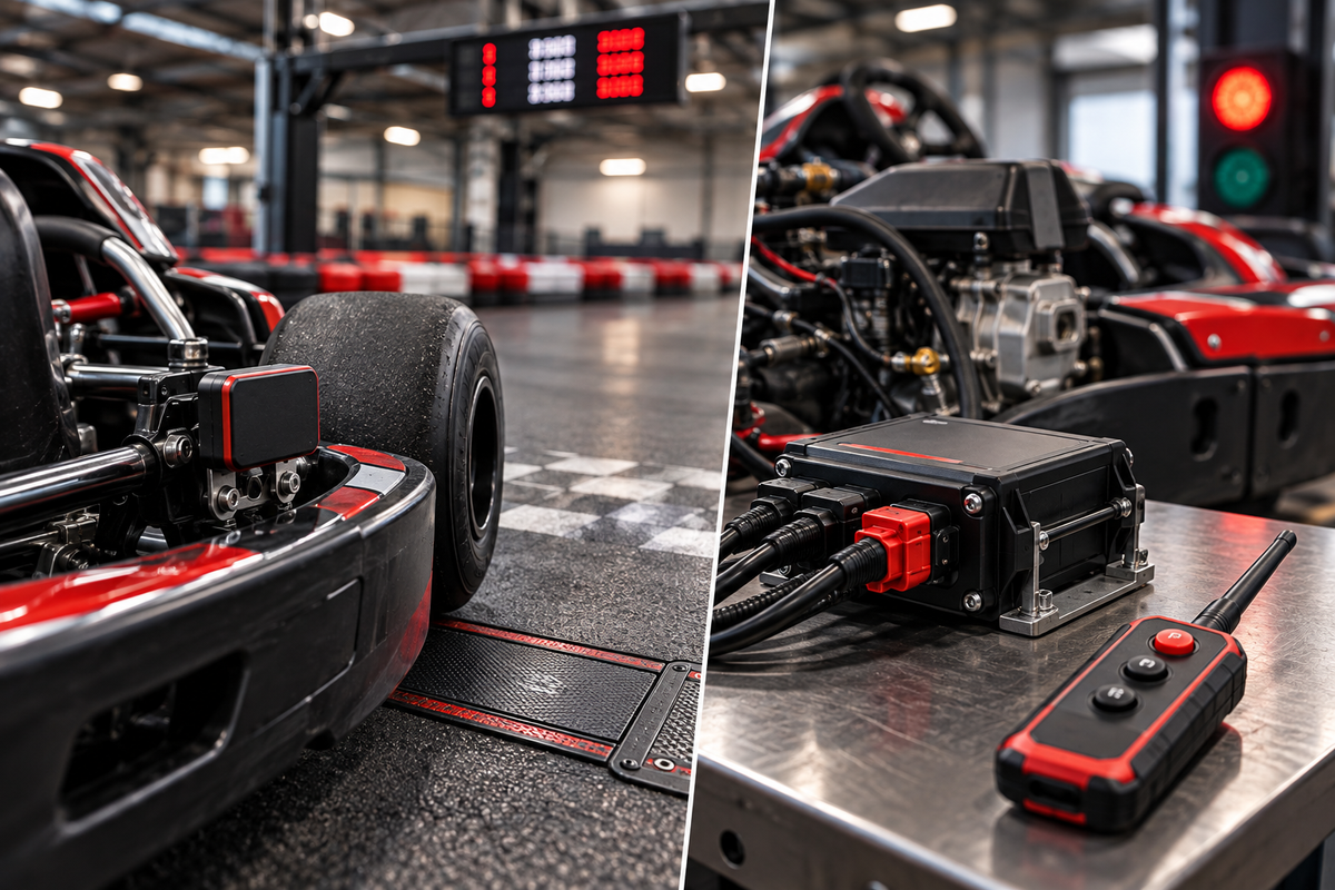Kart timing and speed control systems workshop guide