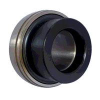 HC206 Insert de roulement en acier FK de 30 mm avec collier de blocage excentrique