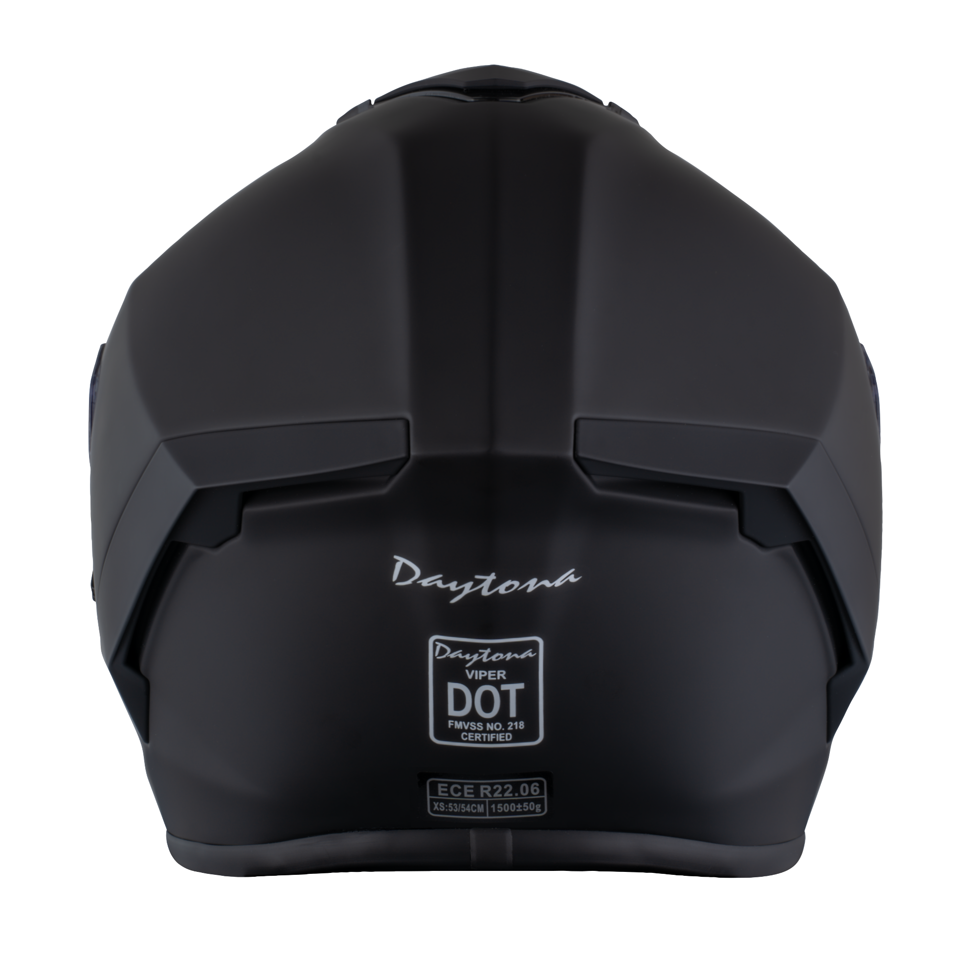 Daytona Viper Motorcycle Helmet – Dull Black