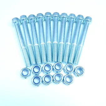 Stub Axle King Pin Bolt & Nut – M10 x 90mm – Tony Kart (Pack of 10)
