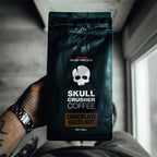Skull Crusher High-Caffeine Ground Coffee – Chocolate Hazelnut