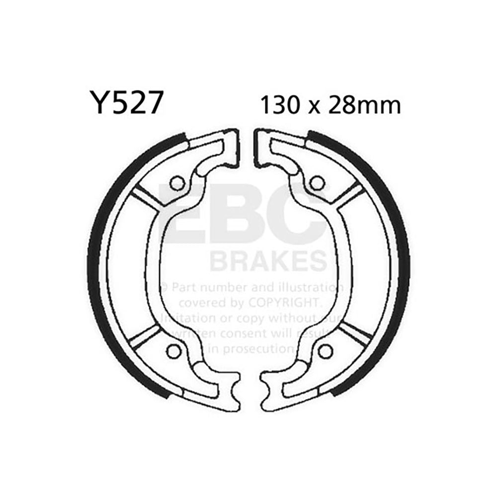 Y527 EBC Brake Shoe
