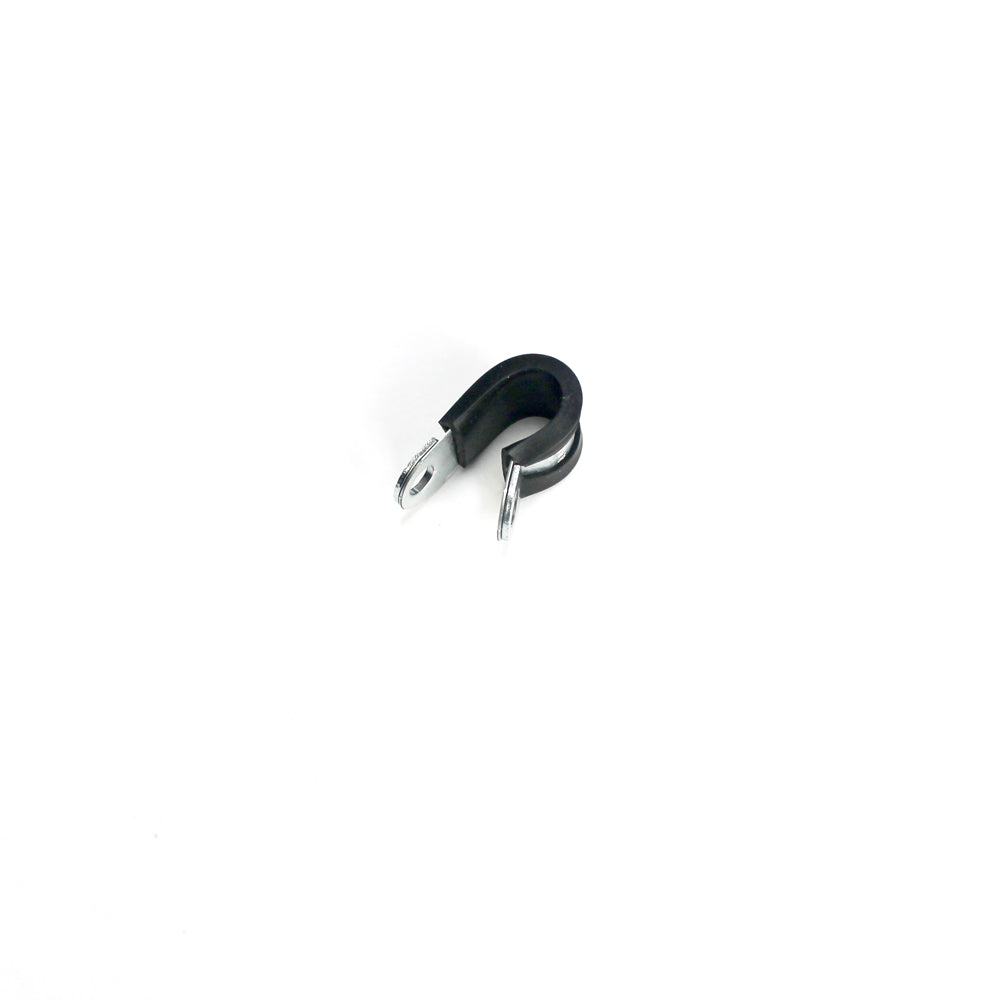 Abrazaderas de acero revestidas de goma – Abrazaderas de sujeción para tubos de combustible – Paquete de 10 – Abrazaderas de montaje de mangueras para Go Karts
