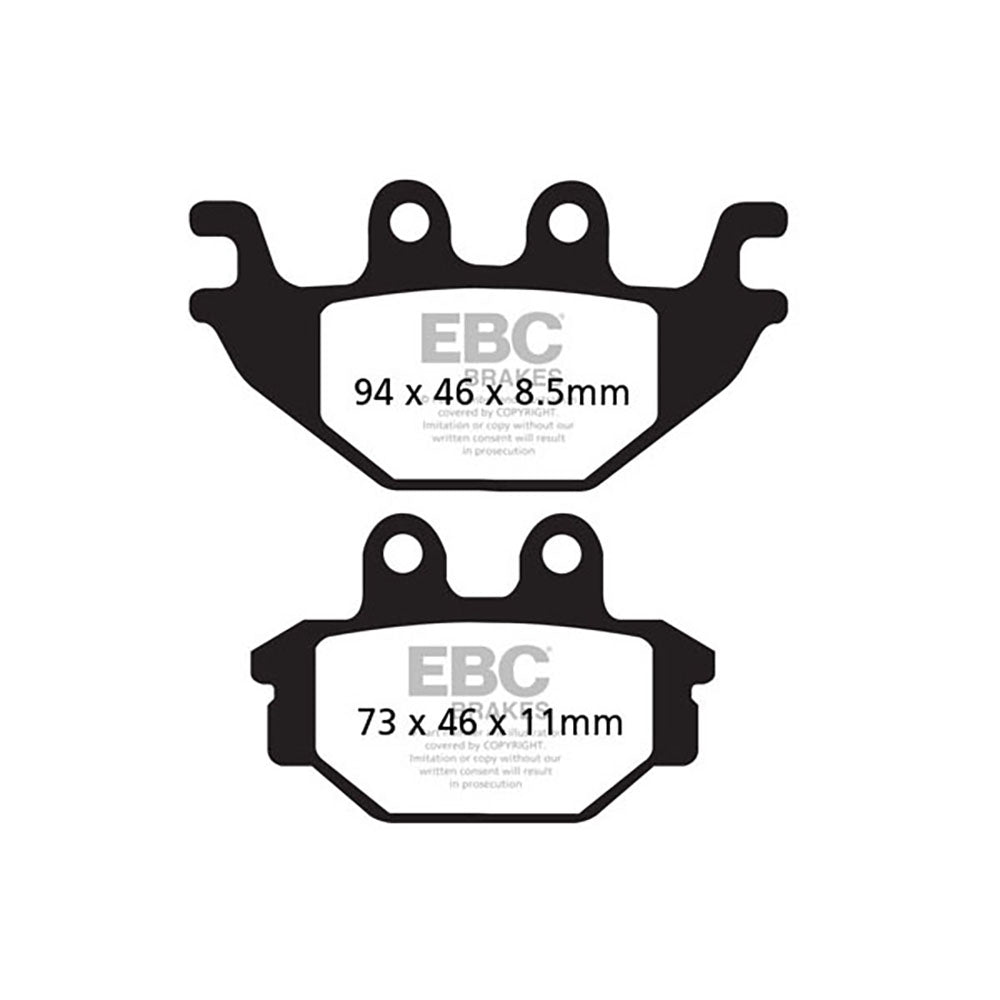 EBC Brake Pad FA377R - Sintered, Off Road