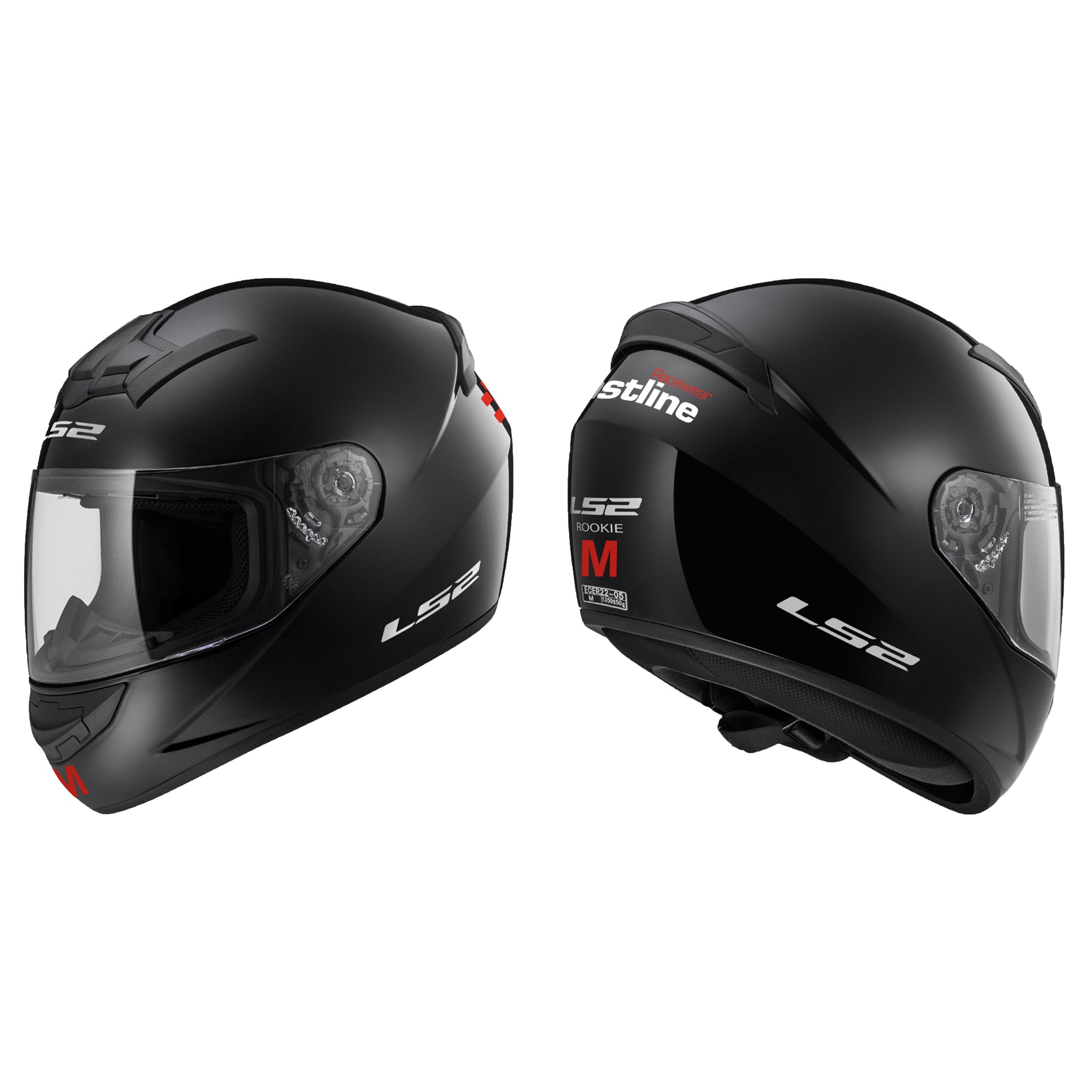 Fastline DD Rental Helmet  353 Gloss Black