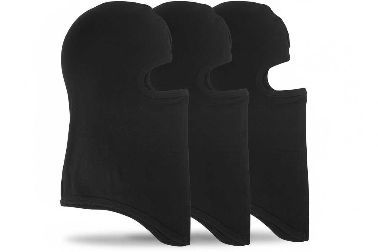 Black karting balaclavas pack of 50