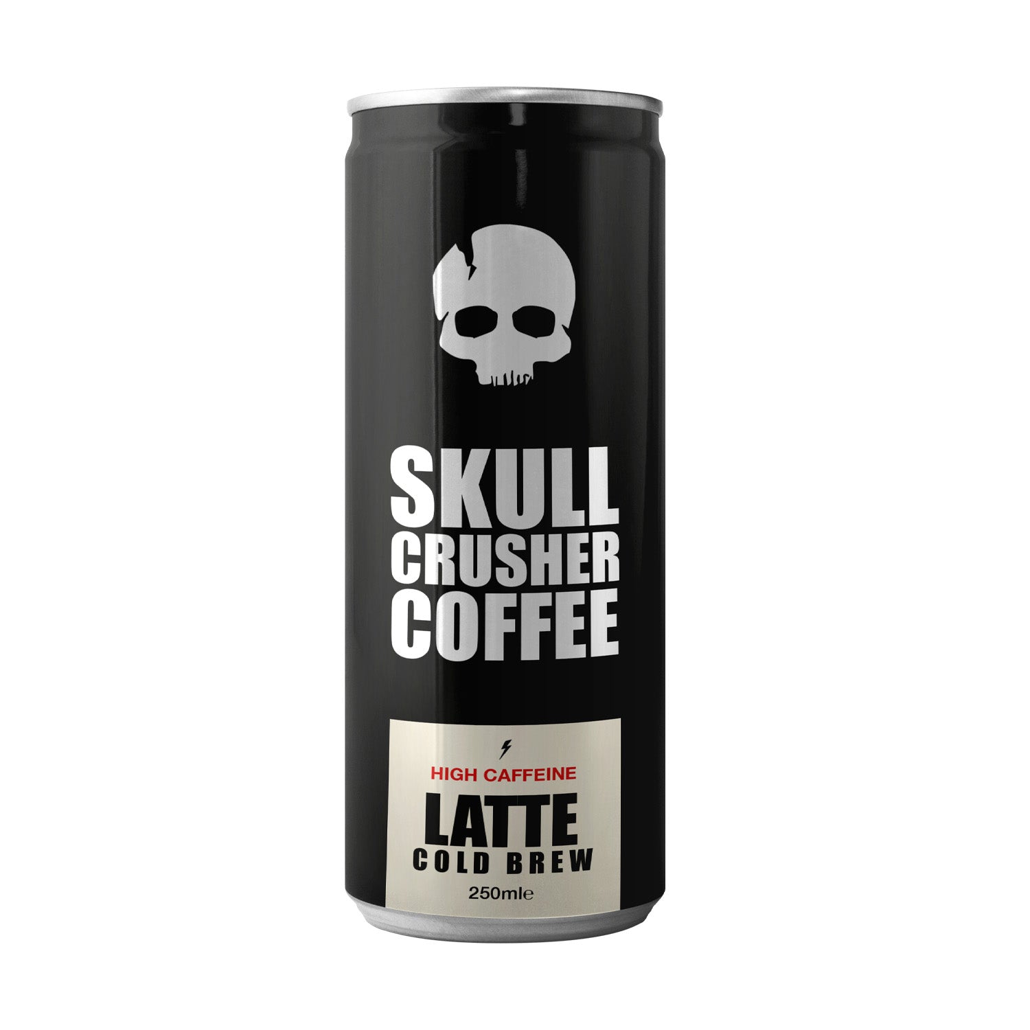 Skull Crusher High-Caffeine Latte Cold Brew – 6 x 250ml Cans