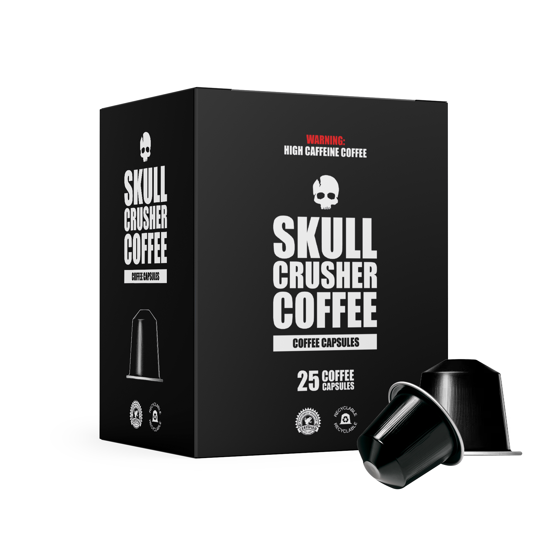 Skull Crusher High-Caffeine Nespresso® Capsules
