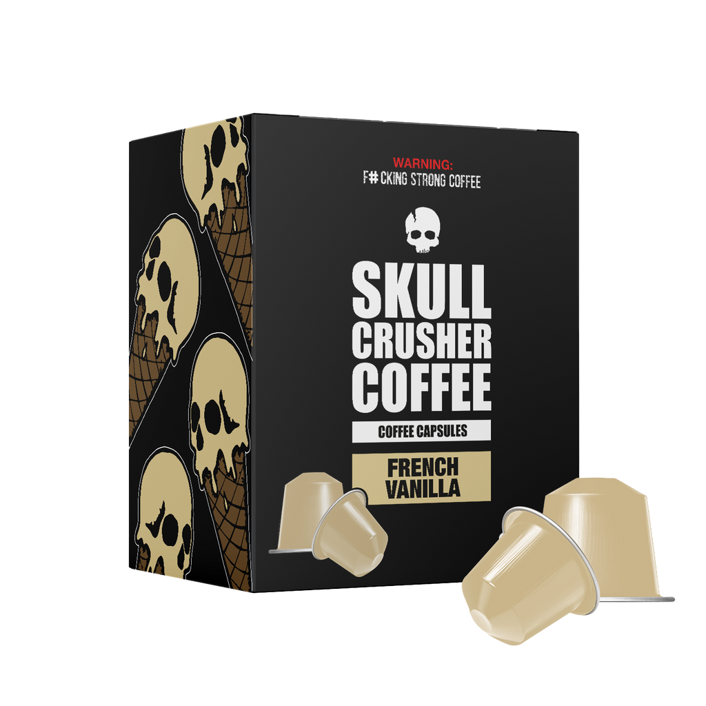 Skull Crusher High-Caffeine Nespresso® Capsules – French Vanilla