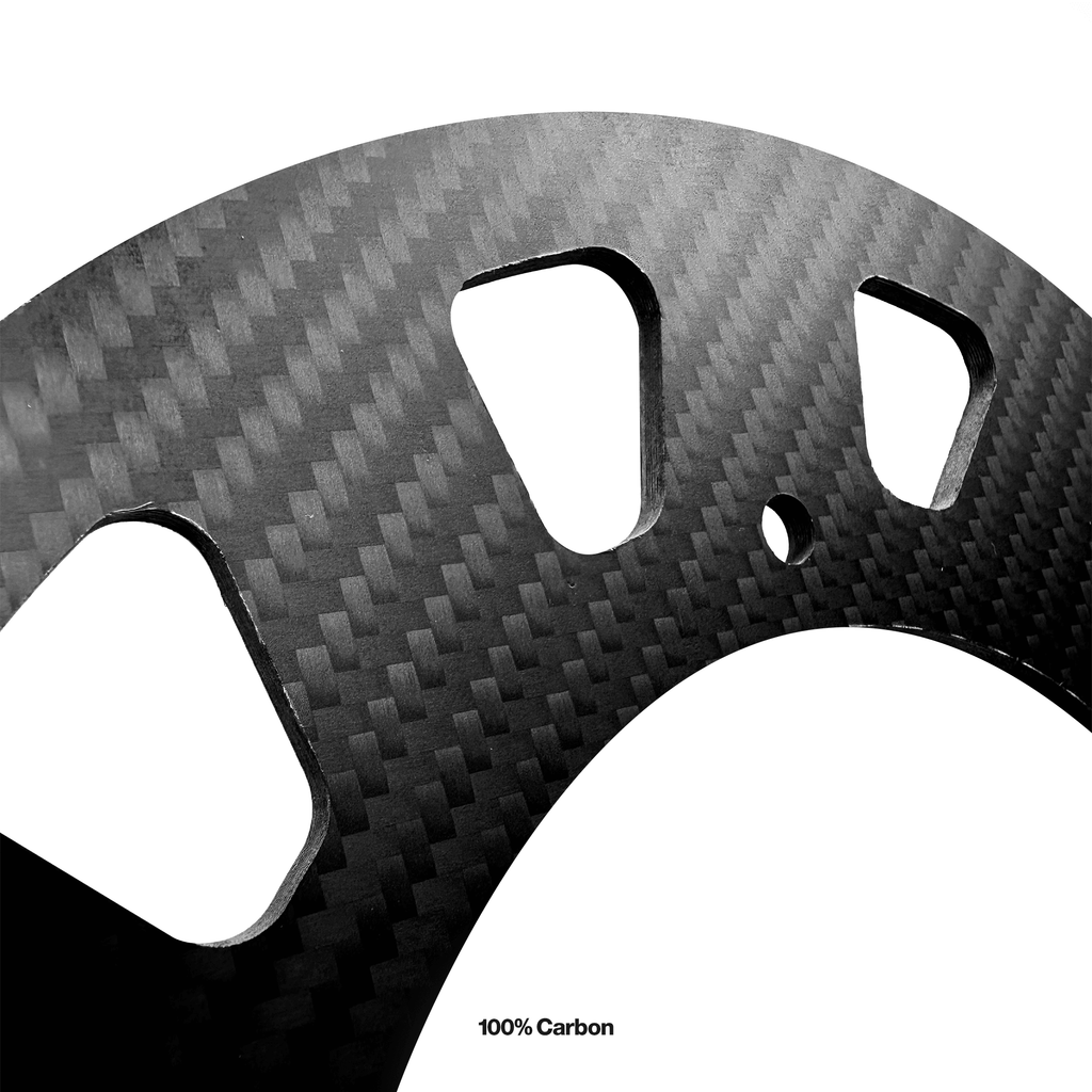 Ultra-Lightweight Carbon Fibre Sprocket Protector
