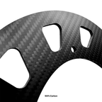 Ultra-Lightweight Carbon Fibre Sprocket Protector