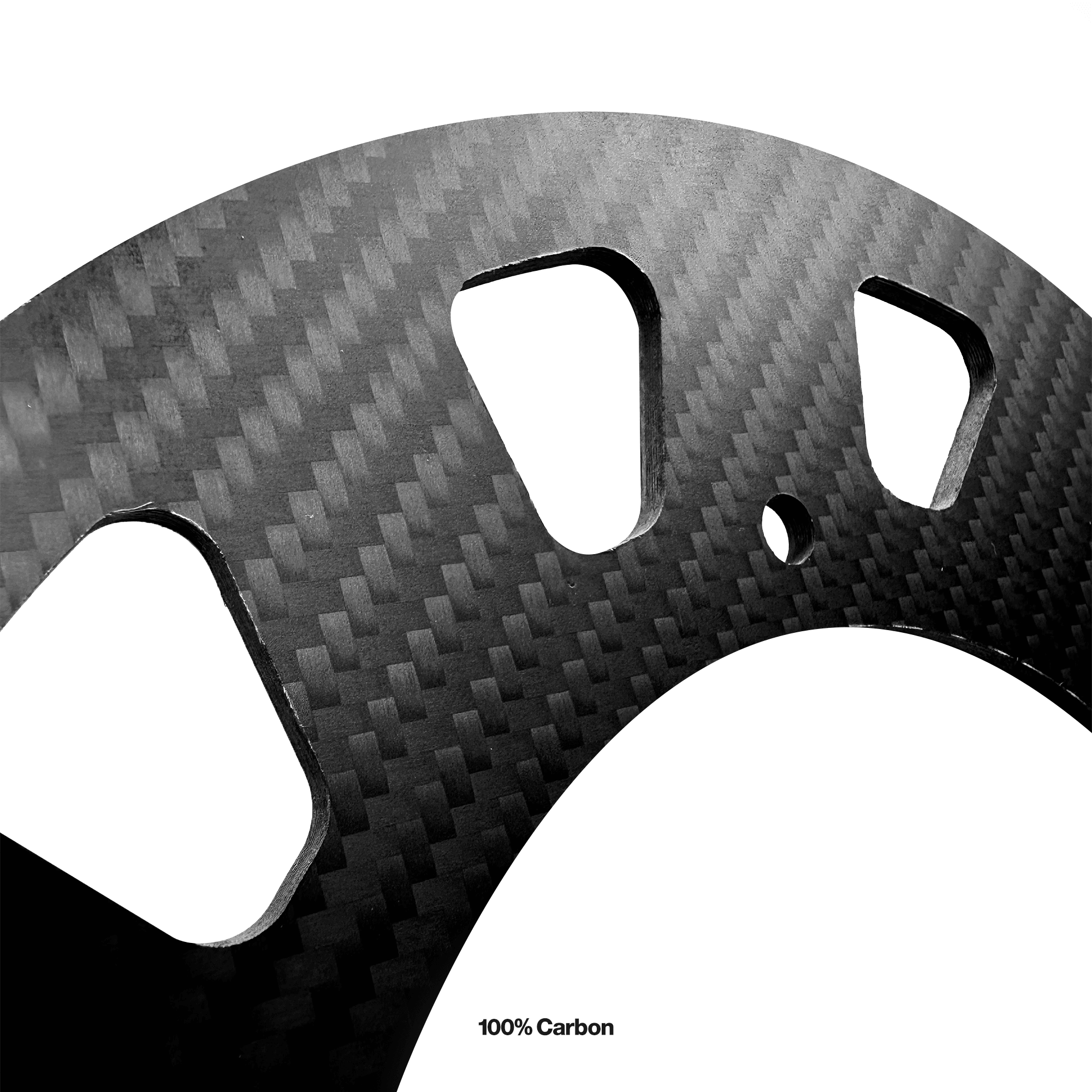 Ultra-Lightweight Carbon Fibre Sprocket Protector
